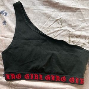 Forever 21 Off-The-Shoulder Crop Top